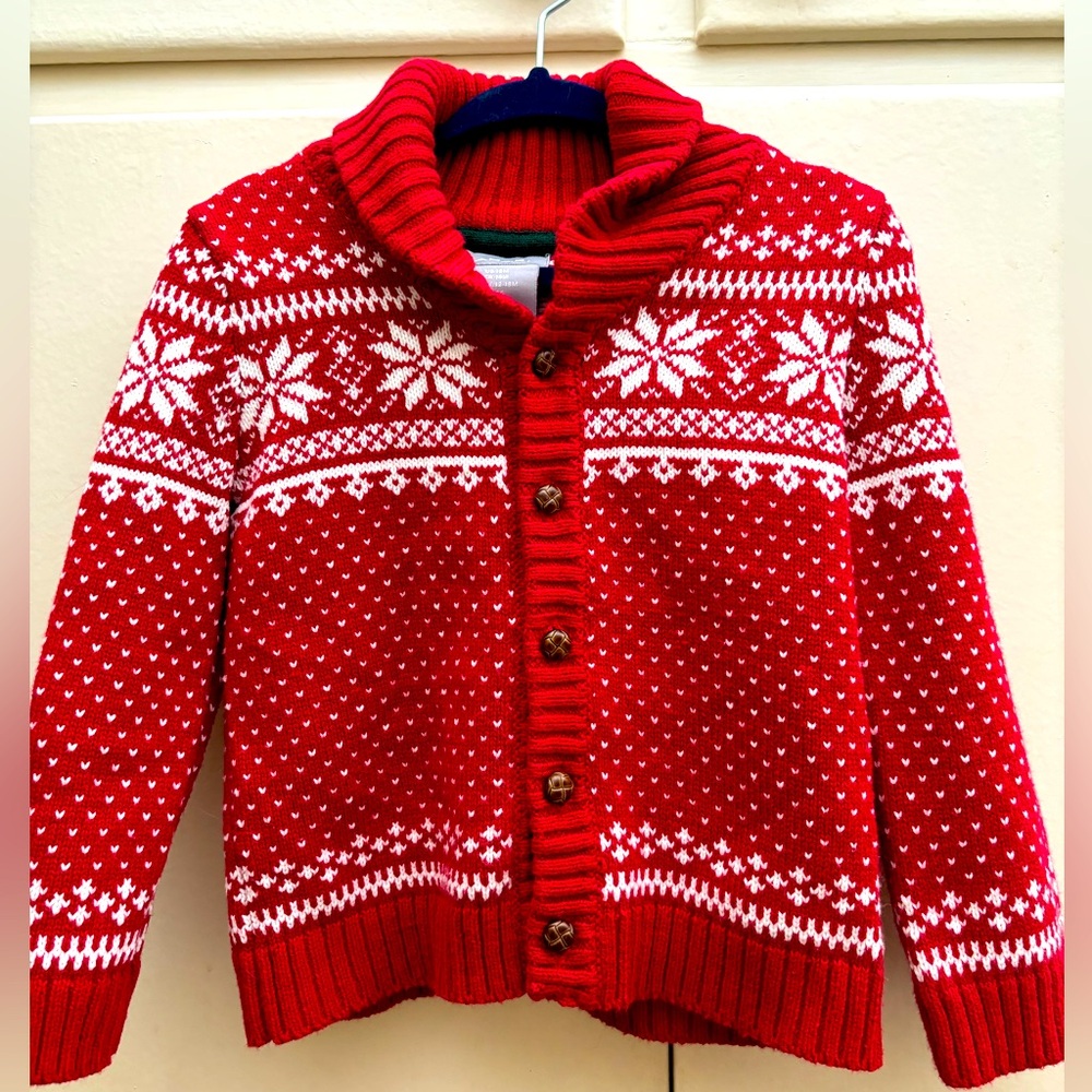 Tahari Holiday Kids Cardigan Sweater